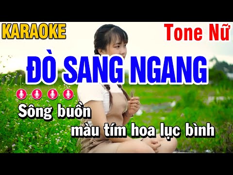 Dò Sang Ngang Karaoke Tone Nữ (Beat Mới Phối ) Huỳnh Anh