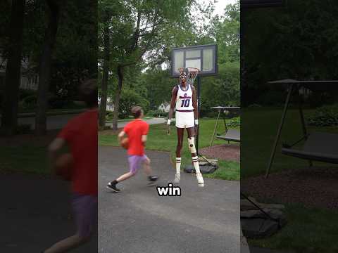 Can We Dunk On A 7’7” NBA Player? #shorts