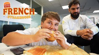 BURGER A LA FRANCAISE CHEZ BURGER KING !