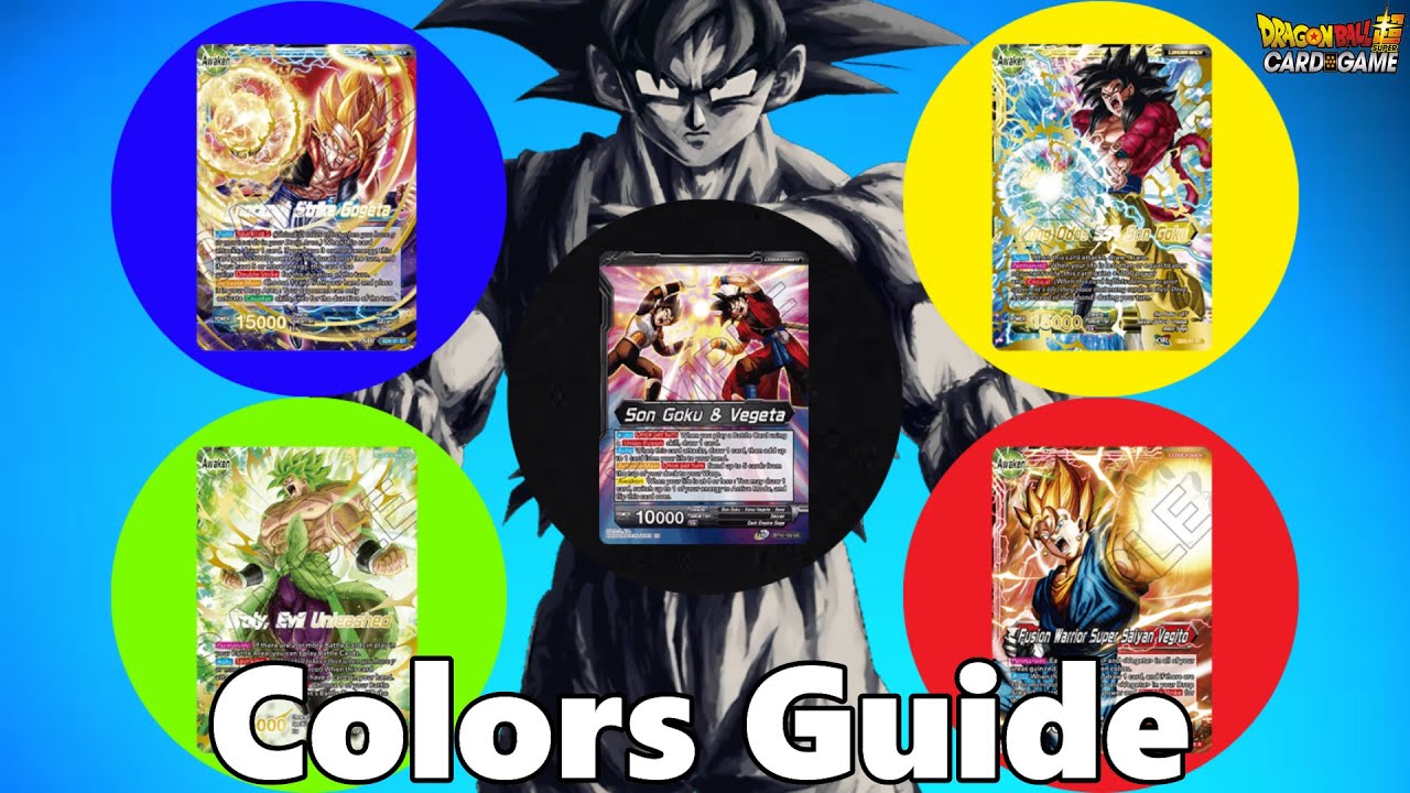 I'll Tell You What All Colors Do In Dragon Ball Super Card Game