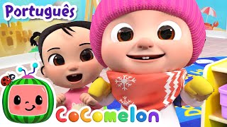 👏🏻 Se Você Está Contente! 👏🏻 CoComelon em Português 🍉 Músicas da Turminha