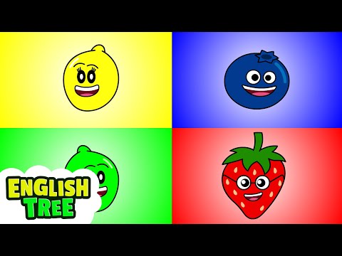 Colors and Fruit Song | English Tree