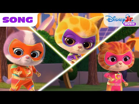 SuperKitties "Su-purr Charge" Song 🎵 | From Pretend Piano Player Episode | @disneyjr