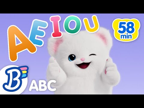 A-E-I-O-U Short Vowel Song + More | Badanamu Nursery Rhymes, ABC Phonics, Kids Dance Songs, & Videos