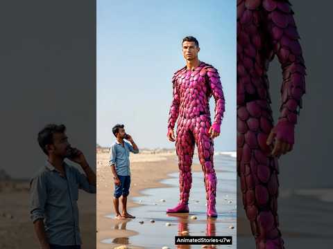 Cristiano Ronaldo covered in millions of pink beetles saved by farmer #animals #men #treatment