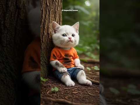 Dad Cat saved his Family from Thieves ð #cat #catsoftiktok #shortsfeed