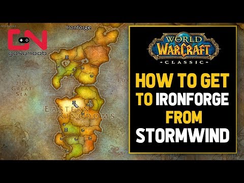 WoW Classic - How to get to Ironforge from Stormwind -...
