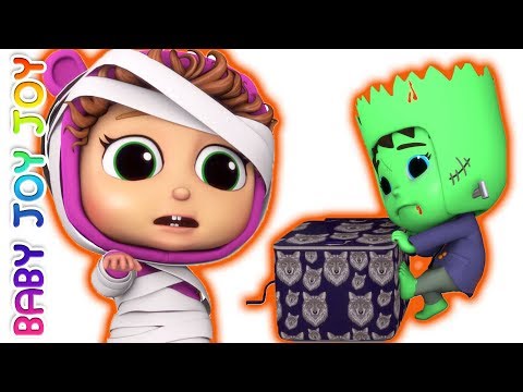Pop Goes the Weasel | Halloween Surprises | 5 Little Babies