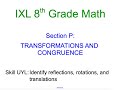 Identifying Reflections, Rotations, and Translations in 8th Grade Math