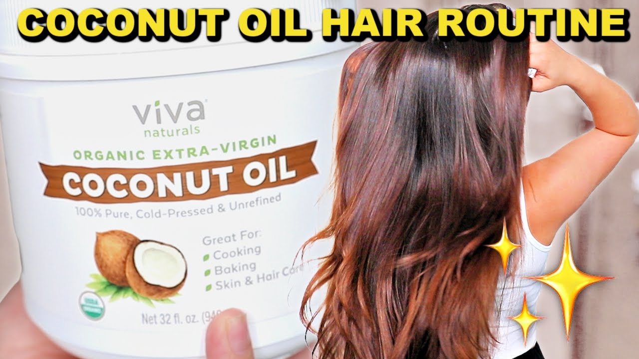 My coconut oil hair wash routine - does coconut oil really work for your hair? Audrey Victoria