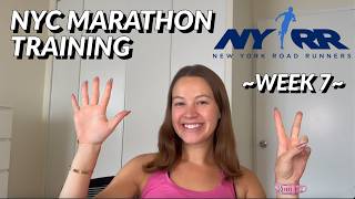 MARATHON TRAINING WEEK 7 || NEW YORK CITY MARATHON 2026