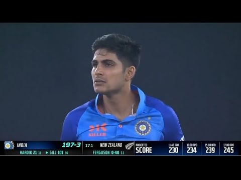 SHUBMAN GILL 126*(63) BALL BY BALL VS NEW ZEALAND 3rd  T20 2023/SHUBMAN GILL T20 CENTURY HIGHLIGHTS