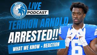 Lions CB Terrion Arnold Arrested: Everything You Need to Know