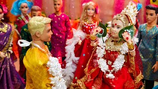 My Little Aru Part-13 || নুপুর ও অভির বিয়ের সাতপাক ও শুভ দৃষ্টি || Putuler Golpo