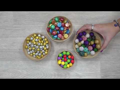 Oddly Satisfying Reverse video Beads Balls Bells Items #relaxing #satisfying #relaxing