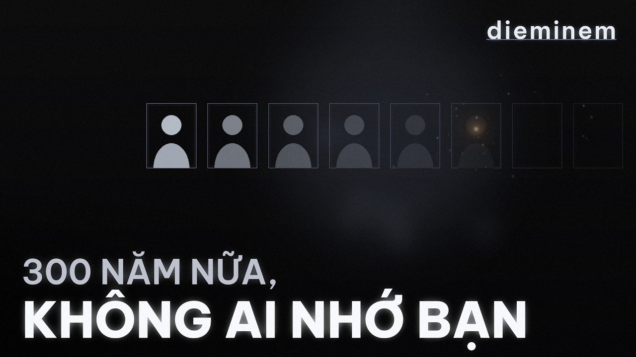 Nỗi sợ bị lãng quên: cái chết lần thứ hai