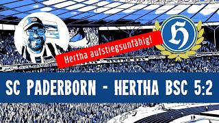 SC Paderborn - Hertha BSC 5:2 | 🤮Desaster-Analyse😡