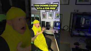 He got a virus before Gta 6 💀😂 #comedy #relatable #funny