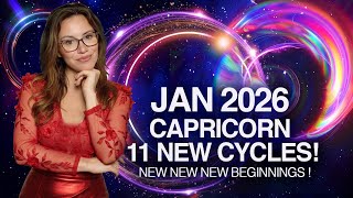 A NEW MISSION! MARS - SUN - VENUS Join in Your Sign & Set the Next 2 Years. CAPRICORN January 2026.