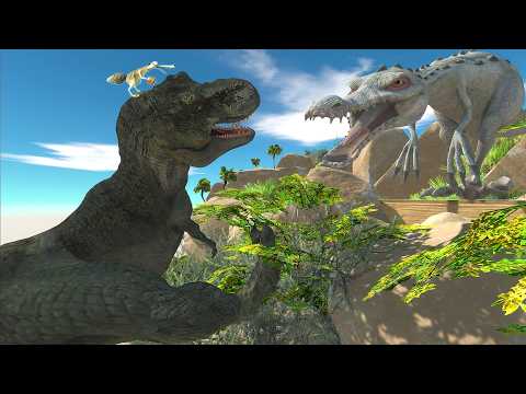 Ice Age VS. The Dino King! - Animal Revolt Battle Simulator ! - Animal Revolt Battle Simulator