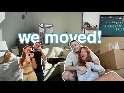 we moved! 🏠🥳 *moving vlog* ep 1