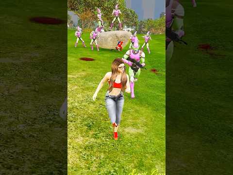 Spider-Man Girlfriend Take Help From Ironman To Save Spidey #shorts #youtubeshorts #gta5