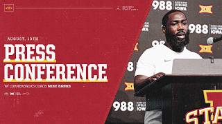 PRESSER | Cornerbacks Coach Mike Banks - Fall Camp (8-13-26)