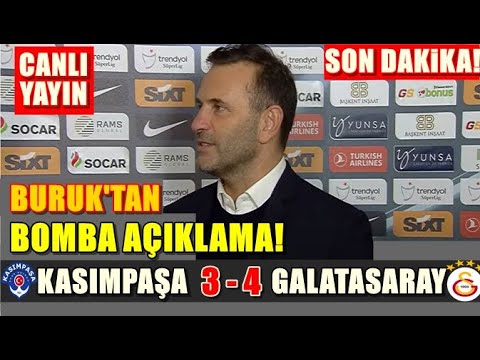 Okan Buruk Basın Toplantısı! Maç Sonu: Kasımpaşa 3 - 4 Galatasaray