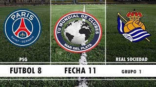 REAL SOCIEDAD VS PSG  - 11° Fecha - Grupo 1