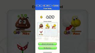 Super Mario Run Toad Rally Game. Set. Match.