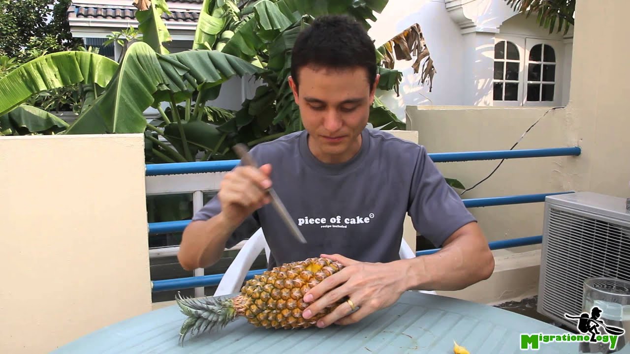 Is this the world's most amazing pineapple? )