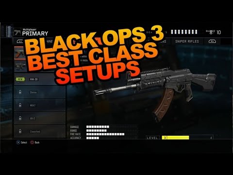 Call of Duty: Black Ops 3 - BEST CLASS SETUPS! (COD...