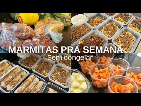 FOOD FOR THE WHOLE WEEK WITHOUT FREEZING | My simple and easy lunch boxes for the week.
