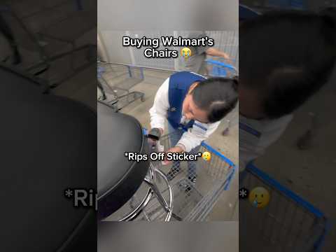 Buying Walmart’s Chairs😭