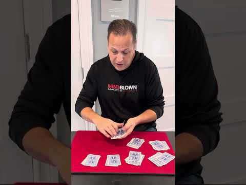 Self-working card trick