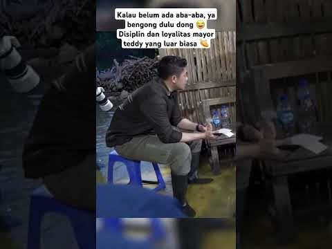 Mayor Teddy Bengong Tunggu Instruksi dari Pak Prabowo 😭😂 #prabowo