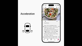 Vehicle Motion Cues on iPhone