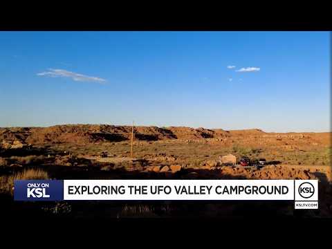 YouTube video thumbnail: Exploring the UFO Valley Campground in Utah