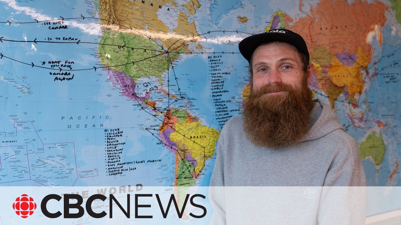 In one year, this Canadian completed 242 marathons across 70 countries