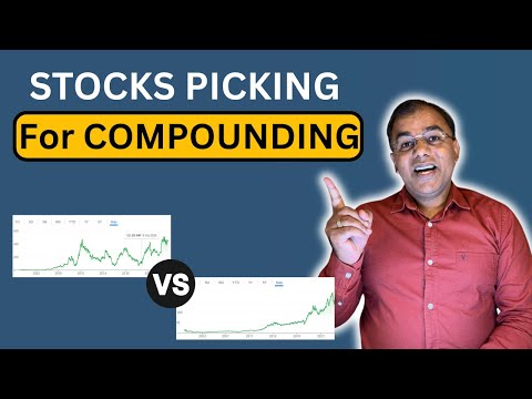 LONG TERM INVESTING ke liye stocks pickings - power of compounding #stockmarket