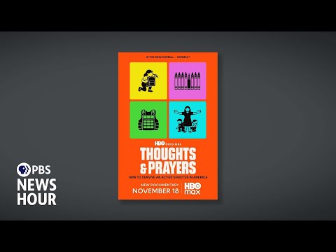 YouTube video thumbnail: Documentary ‘Thoughts and Prayers’ Explores Industry Built Around School Security