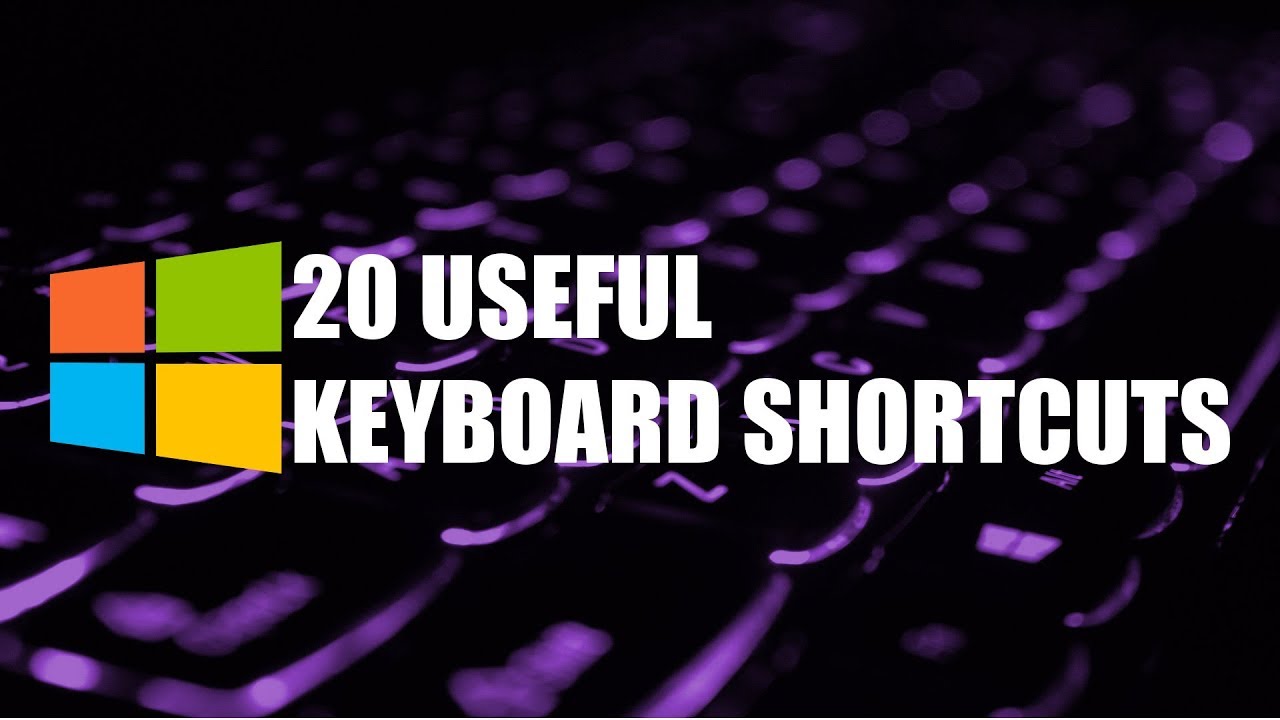 Windows 10 Useful Keyboard Shortcuts You Need to Know!