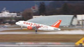 EasyJet Start am Salzburger Flughafen/Planespotting #1