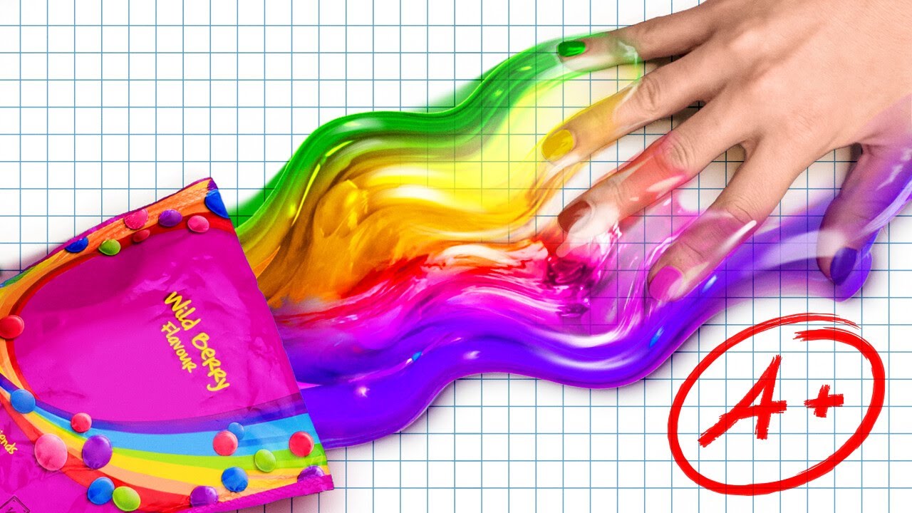 Rainbow Art Ideas and Cool School Crafts