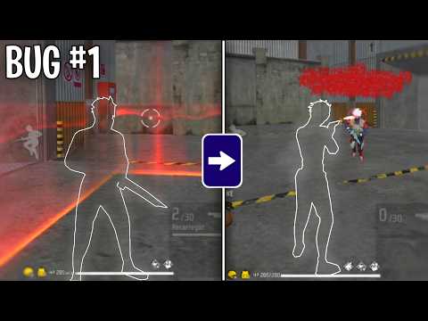 Desvendem os Bugs Ocultos Mais Bizarros do Free fire (até hack chora) 😯🔥
