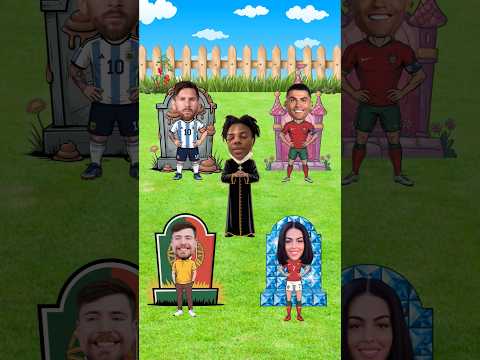 ¿De quién es la tumba de caca? Ronaldo vs Messi vs Georgina vs Mr. Beast vs Speed
