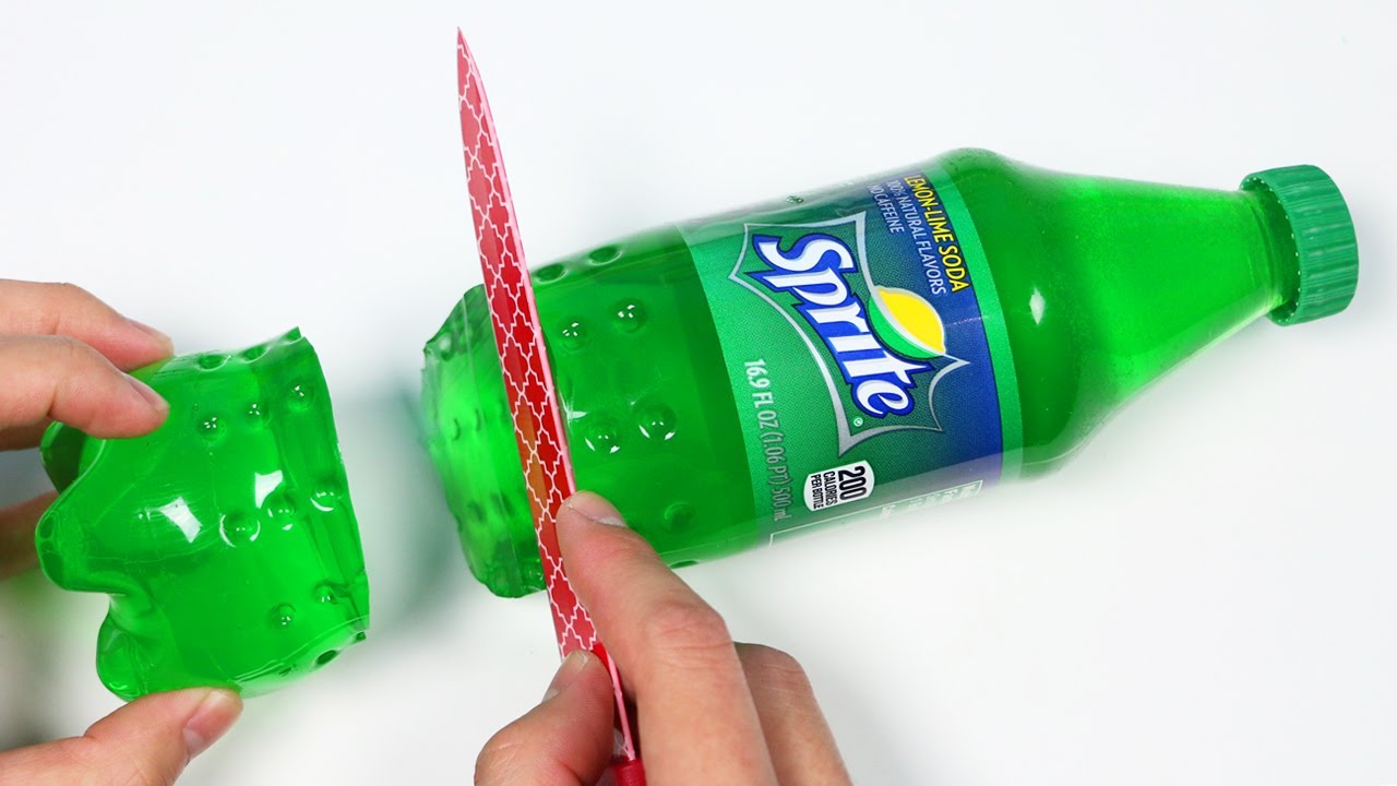 Yuck! AwesomeDisneyToys Edible Sprite Bottle etc disgusting ingredients