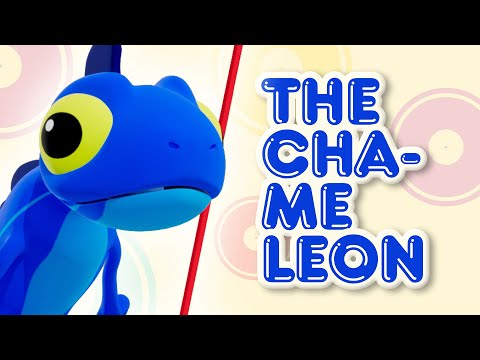 Chameleon 🦎🎵 | Chipi Chapi - Learn Colors & Animal Songs for Kids