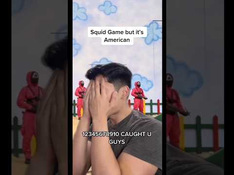 Squid Game but it’s American 🤣 #shorts #comedy #squidgame #squidgame2  #squidgame3