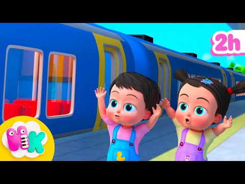 Canção do Trem 🚂 Tchuu Tchuu Tchuu | Música Infantil | HeyKids em Português